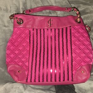 NWT  Juicy Couture Pink Quilted Women's Bag